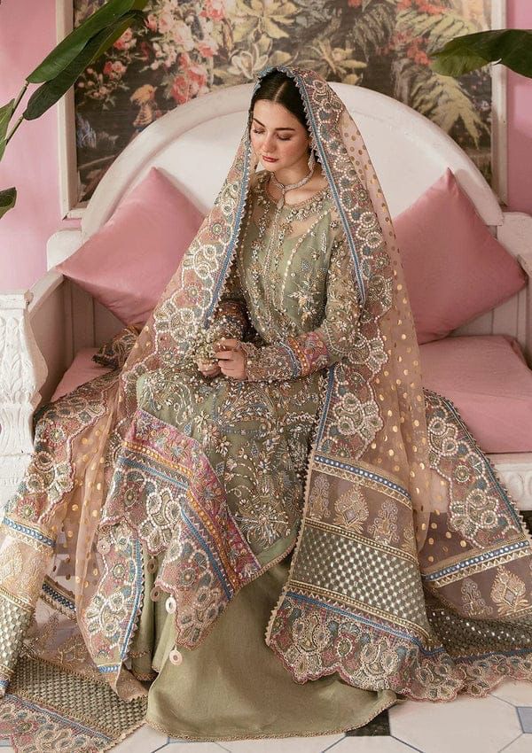 Organza Embroidered &amp; Sequence Luxury Unstitched 3PC