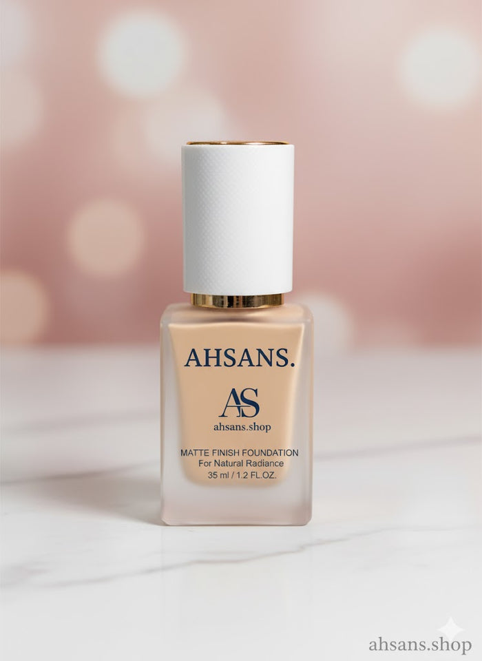 AHSANS. Brightening Foundation: Long Lasting Perfection (30ml) | Zero Side Effects.